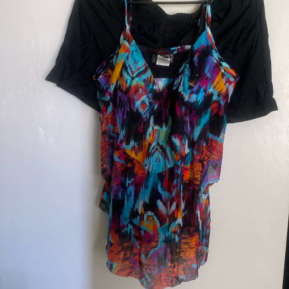 St.Tropez two piece bathing suit.